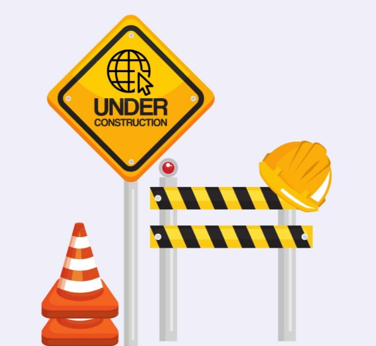 Ilustracion de pagina en construccion